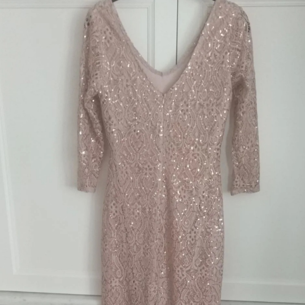 Classy Blush/Rose Gold Gown